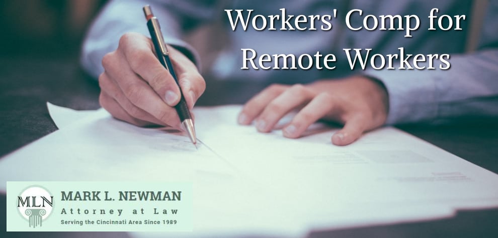 working from home workers compensation