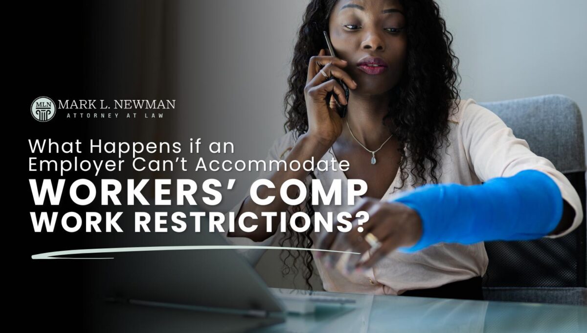 What Happens if an Employer Cannot Accommodate Workers’ Comp Work Restrictions in Ohio