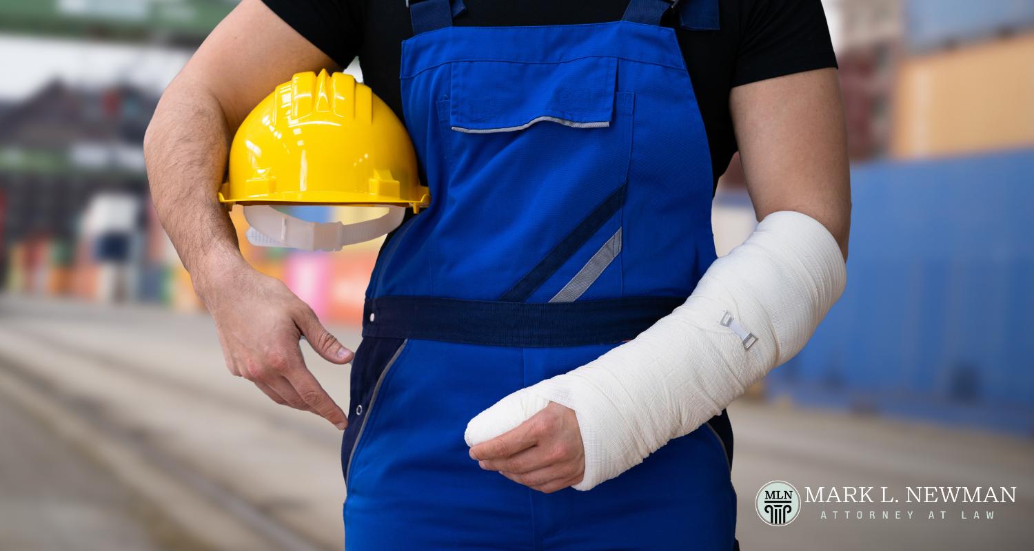 broken bone at work in ohio
